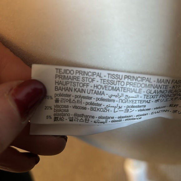 New—Zara double breasted blazer-black-size Medium - Picture 9 of 13